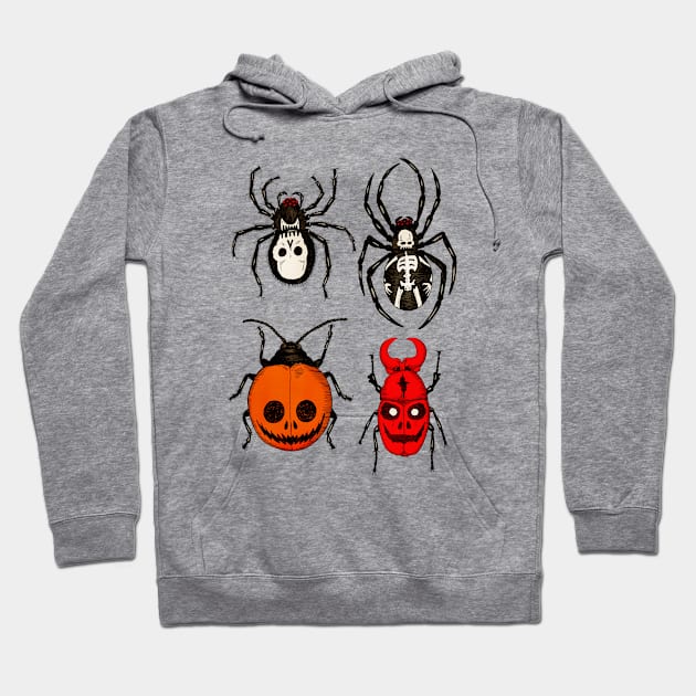 Spooky Bugs Hoodie by djrbennett